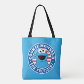 Cookie Monster für den Präsidenten Tasche (Rückseite)