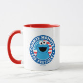 Cookie Monster für den Präsidenten Tasse (Links)