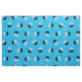 Cookie Monster Fur Gesichtspattern Stoff (Fat Quarter (45,7 x 55,9 cm))