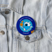 Cookie Monster Geburtstag Button (Beispiel)