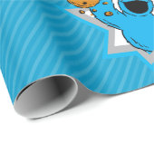 Cookie Monster Geburtstag Geschenkpapier (Rolleneckpunkt)