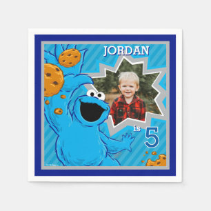 Cookie Monster Geburtstag Serviette