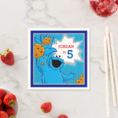 Cookie Monster Geburtstag Serviette (Beispiel)