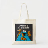 Cookie Monster Geburtstagskappe Tragetasche (Vorne)
