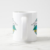 Cookie Monster | Genießen Sie das Leben einen Biss Jumbo-Tasse (Rückseite)