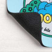 Cookie Monster | Genießen Sie das Leben einen Biss Mousepad (Ecke)