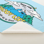 Cookie Monster | Genießen Sie das Leben einen Biss Sherpadecke (3/4)