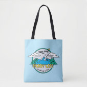 Cookie Monster | Genießen Sie das Leben einen Biss Tasche (Vorderseite)