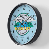 Cookie Monster | Genießen Sie das Leben einen Biss Uhr (Winkel)