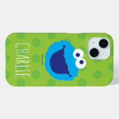 Cookie Monster-Gesicht | Name hinzufügen Case-Mate iPhone Hülle (Rückseite (Horizontal))