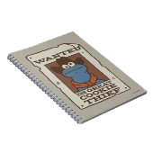 Cookie Monster | Gesuchtes Plakat Notizblock (Rechte Seite)