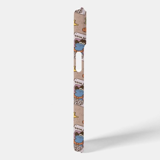 Cookie Monster Gewollt Muster Case-Mate iPhone Hülle (Rückseite / Rechts)