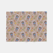 Cookie Monster Gewollt Muster Fleecedecke (Vorderseite (Horizontal))