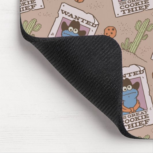 Cookie Monster Gewollt Muster Mousepad (Ecke)