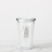 Cookie Monster | Gewollt Poster Acryltrinkbecher (Rückseite)