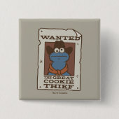 Cookie Monster | Gewollt Poster Button (Vorderseite)