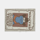 Cookie Monster | Gewollt Poster Fleecedecke (Vorderseite (Horizontal))