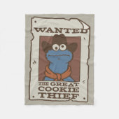 Cookie Monster | Gewollt Poster Fleecedecke (Vorderseite)