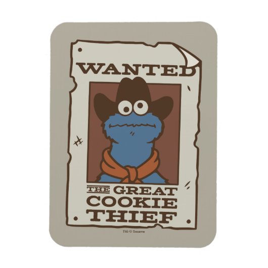 Cookie Monster | Gewollt Poster Magnet (Vertikal)