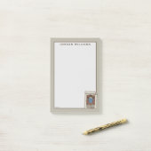 Cookie Monster | Gewollt Poster Post-it Klebezettel (Auf Schreibtisch)