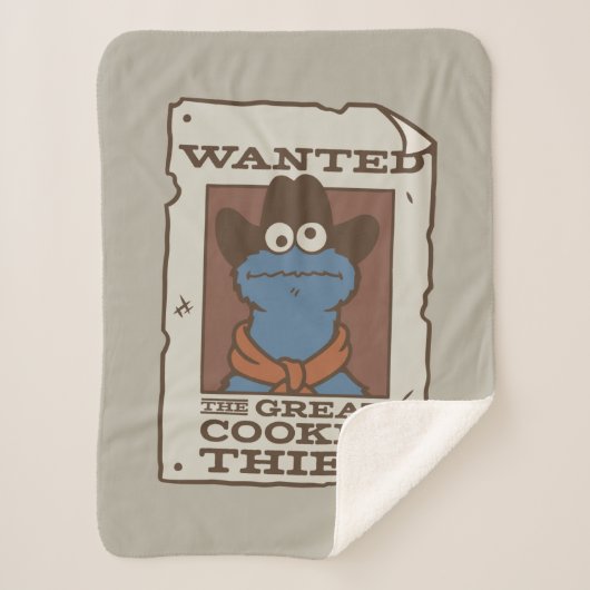 Cookie Monster | Gewollt Poster Sherpadecke (Vorderseite)