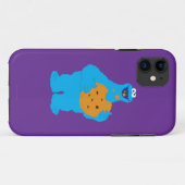 Cookie-Monster-Grafik Case-Mate iPhone Hülle (Rückseite (Horizontal))