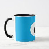 Cookie Monster großes Gesicht Tasse (Links)
