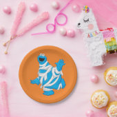 Cookie Monster | Halloween-Mumie Pappteller (Party)
