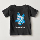 Cookie Monster | Halloween Mummy Baby T-shirt (Vorderseite)