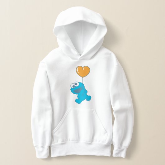 Cookie Monster Heart Balloon Hoodie (Ablage )