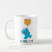 Cookie Monster Heart Balloon Kaffeetasse (Links)