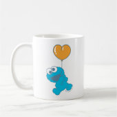 Cookie Monster Heart Balloon Kaffeetasse (Links)