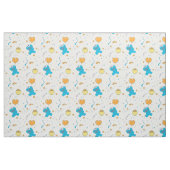 Cookie Monster Heart Balloon Stoff (Fat Quarter (45,7 x 55,9 cm))