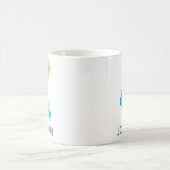 Cookie Monster Herzballon Kaffeetasse (Mittel)