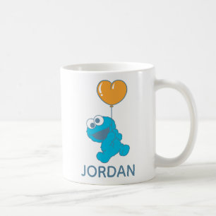 Cookie Monster Herzballon Kaffeetasse