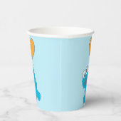 Cookie Monster Herzballon Pappbecher (Rechts)
