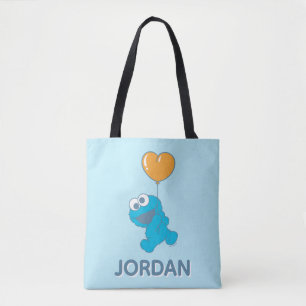 Cookie Monster Herzballon Tasche