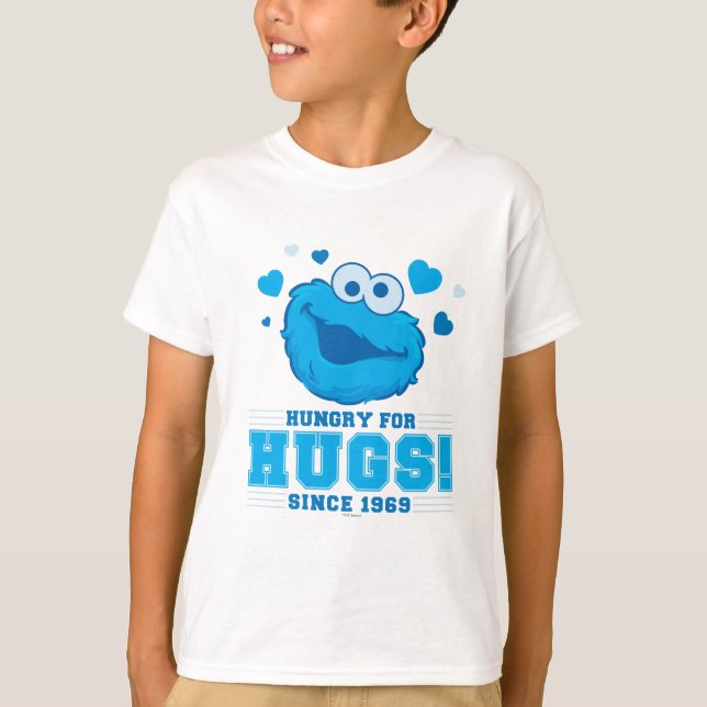 Cookie Monster Hugs T-Shirt (Vorderseite)