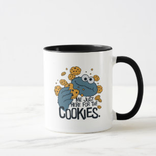 Cookie Monster   Ich bin nur hier wegen der Kekse Tasse