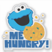 Cookie Monster | Ich habe Hunger! Aufkleber (Vorderseite)