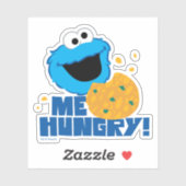 Cookie Monster | Ich habe Hunger! Aufkleber (Blatt)