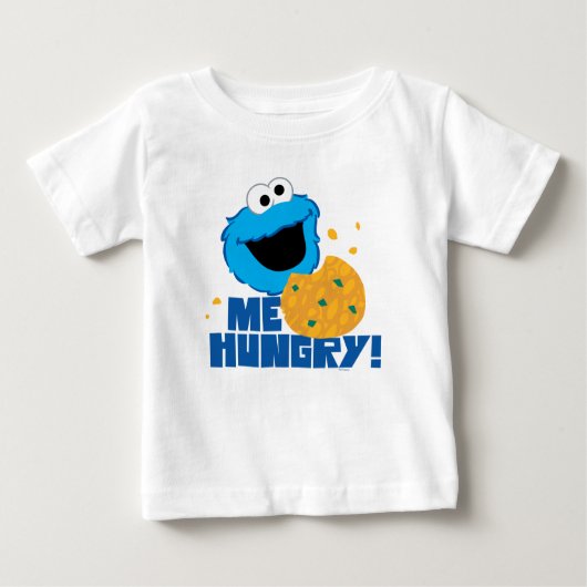 Cookie Monster | Ich habe Hunger! Baby T-shirt (Vorderseite)