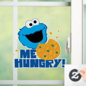 Cookie Monster | Ich habe Hunger! Fensteraufkleber (Zuhause)