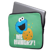 Cookie Monster | Ich habe Hunger! Laptopschutzhülle (Vorderseite Links)