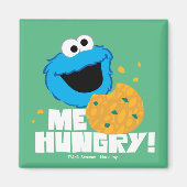 Cookie Monster | Ich habe Hunger! Magnet (Vorne)