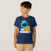 Cookie Monster | Ich habe Hunger! T-Shirt (Vorne ganz)