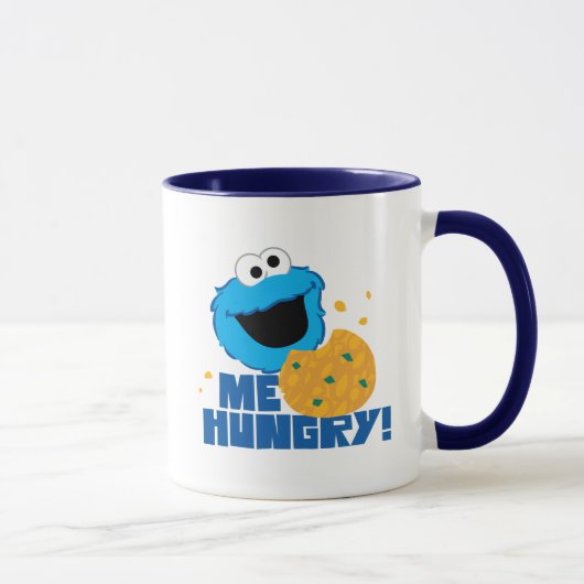 Cookie Monster | Ich habe Hunger! Tasse (Rechts)