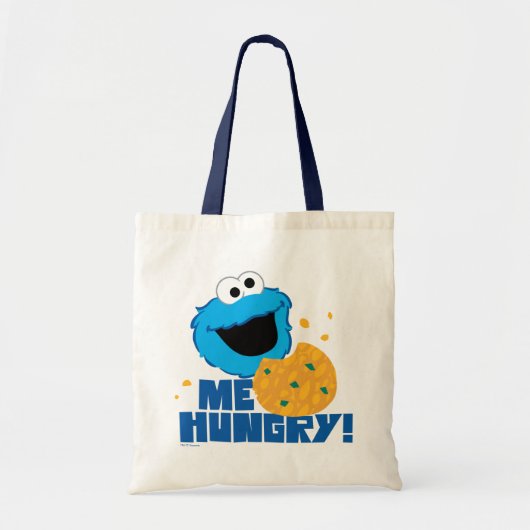 Cookie Monster | Ich habe Hunger! Tragetasche (Vorne)