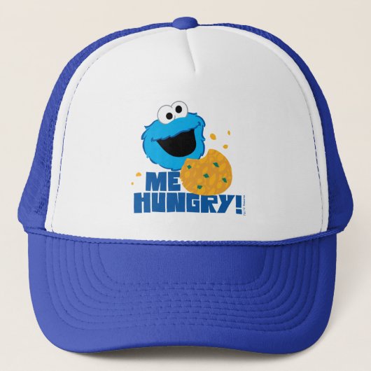 Cookie Monster | Ich habe Hunger! Truckerkappe (Vorderseite)