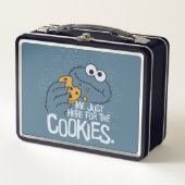 Cookie Monster | Ich nur hier für die Cookies Metall Lunch Box (Vorderseite)